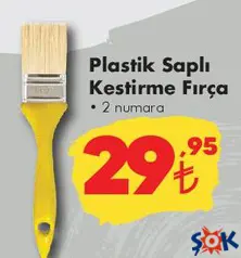 PLASTİK SAPLI KESTİRME FIRÇA 2 NUMARA PLASTİK SAPLI KESTİRME FIRÇA 2 NUMARA